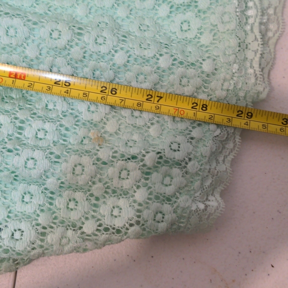 B. Darlin light green lacy sleeveless dress - Picture 8 of 9